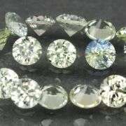 Brilliant! 1.99ct platinum green Australian Sapphire set!