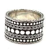 John Hardy 15.5mm Dot ring