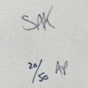 Moses & the Ten Commandments by Steve Kaufman (1960-2010)