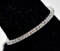 CZ Gemstone Stackable Ring in Sterling Silver