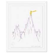 The Little Prince On A High Mountain by Antoine de Saint-Exupery (1900-1944)