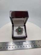 Extremely fine Victorian Emerald and diamonds ring