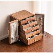 Black Walnut Wooden Jewelry Box