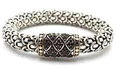 John  Hardy Batu Kali TT smokey quartz bracelet