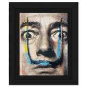 Dali's Mustache by Steve Kaufman (1960-2010)