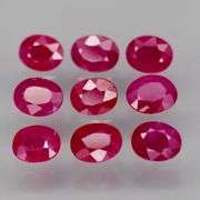 Collectors 3ct PIGEONS BLOOD Burmese Ruby set!!!