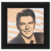 President Regan by Steve Kaufman (1960-2010)