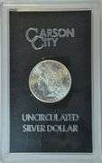 Choice BU 1884-CC Morgan Silver Dollar in original GSA pack
