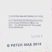 Angel with Clouds by Peter Max