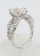 Certified 2.85CTW Marquise Diamond Ring