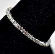 CZ Gemstone Stackable Ring in Sterling Silver