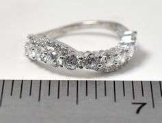 CZ Gemstone Ring in Sterling Silver