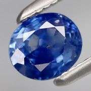 Glittering .51ct cornflower blue Ceylon Sapphire! Heated only!