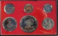 Four 1976 Bicentennial Year Black Box US Proof Sets