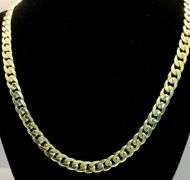 14K Yellow Gold Italian Cuban Link Chain
