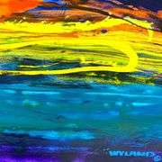 Untitled Abstract by Wyland