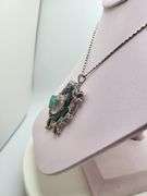 Very rare and collectable 26.14 ctw onyx, sapphire, ruby, emerald pendent