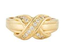 Tiffany & Co. Signature 0.25ctw Diamond X Ring in 18K