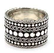 John Hardy 15.5mm Dot ring