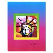 Liberty Head on Blends Ver II by Peter Max