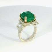 18K White and Yellow Gold Eterna Verde Ring