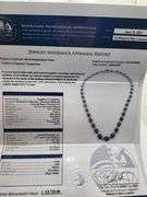 Extremely fine 34.6G of 14k gold and 32.16 ctw GGA certfied Sapphire and diamond necklace