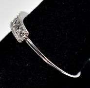 CZ Gemstone Ring in Sterling Silver