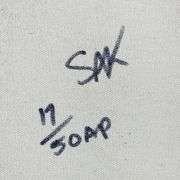 The Story of Mary Magadalena by Steve Kaufman (1960-2010)