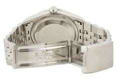 Rolex Datejust 16234, 36mm, Aftermarket Diamond MOP Dial and Bezel, Stainless Steel Watch