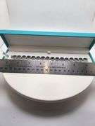 Magnificenrt  23ctw London blue Topaz and diamond bracelet