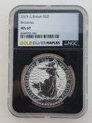 2025 Great Britain Britannia, NGC MS69