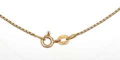 Italian 14kt Yellow gold chain necklace