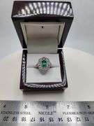 Extremely fine Victorian Emerald and diamonds ring