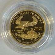 Gem Ultra Cameo Proof 2000-W $5 Proof Gold Eagle. Box/COA