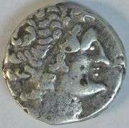 Scarce Ptolemy X heavy Silver Tetradrachm, 74 to 73 BC