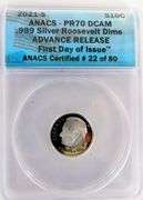 3 - 1st Day Issue Advance Release .999 Silver Coins