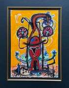 Fantastic Original One Of A Kind Artwork By Romgo