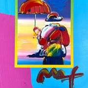 Umbrella Man on Blends by Peter Max