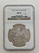 2010 Silver Commemorative Dollar - Boy Scout NGC MS70