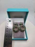 Extremely fine Victorian Emerald and diamonds earrings