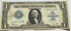 Choice $1 1922 Series Silver Certificate