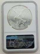 2021 American Silver Eagle - Type 2, NGC MS70 FDOI