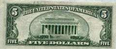Near Unc $5 1934 B Silver Certificate