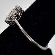 CZ Gemstone Ring in Sterling Silver