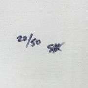 Woodstock Ticket by Steve Kaufman (1960-2010)