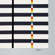 Hommage du Mondrian (Light Blue) by Yaacov Agam