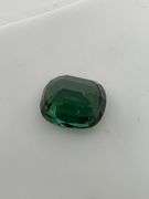CERTIFIED NATURAL GREEN TOURMALINE 3.06 CARAT . CUSHION CUT