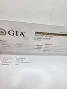 GIA Certified 3.37 CT Sapphire