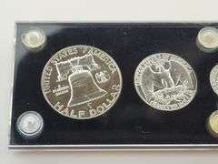 1950 United States Silver Proof Set, Capital Plastics Holder
