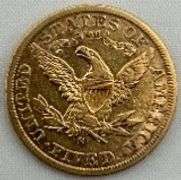 1906-S U.S. $5 Liberty Head Gold Half Eagle